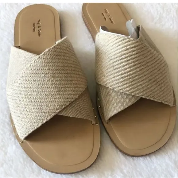 Rag &amp; Bone Keaton Slide in Linen Combo