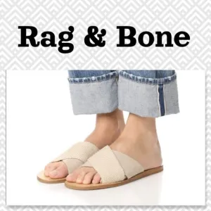 Rag &amp; Bone Keaton Slide in Linen Combo