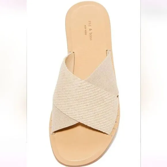 Rag &amp; Bone Keaton Slide in Linen Combo