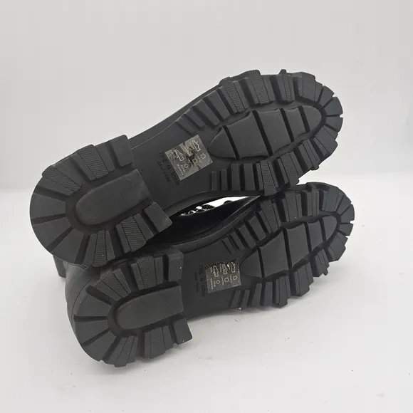 Rag &amp; Bone Shiloh Biker Leather Boots Black Size 40 EU