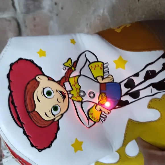 Rare Disney Pixar toy story Jessie light up boots toddler 8
