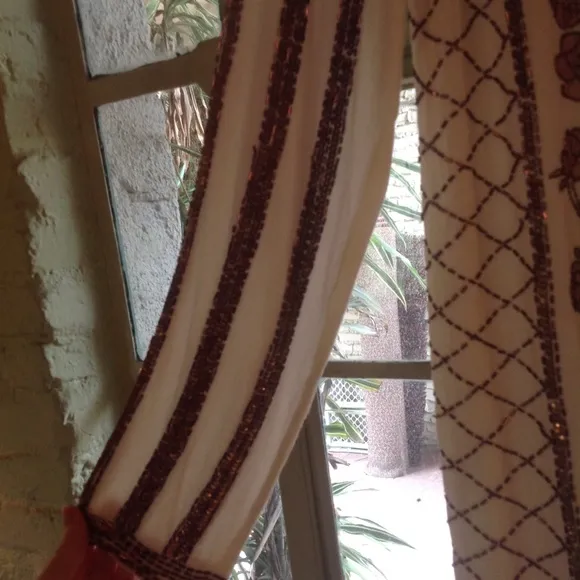 RARE Rahi cali romance riders BOHO beaded  shift dress