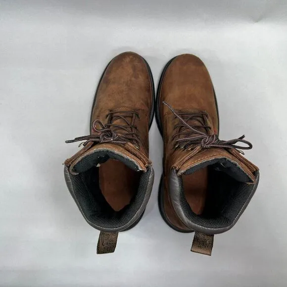 Red Wing DynaForce Boots Men's Size 13 Brown 8&quot; Waterproof Safety Toe Work Boots