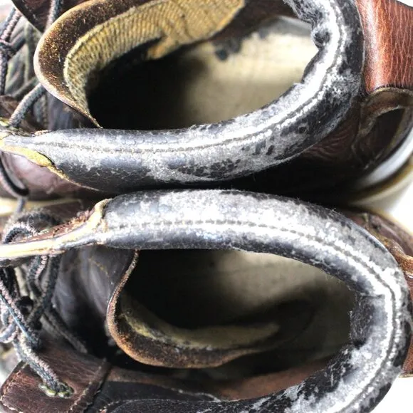 Red Wing Irish Setter Ashby Men's Work Boots Steel Toe Leather Brown Size 9 1/2
