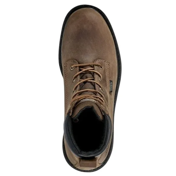Red Wing Irish Setter Hopkins Brown Waterproof Leather Safety Toe Boot Sz 10 NEW