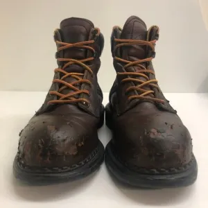 Red Wing Men's 6&quot; DynaForce Safety Toe Burgundy Leather Work Boots 2226 Size 7