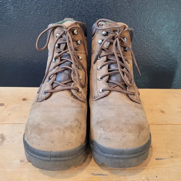 Red Wing Mens 6&quot; Waterproof Steel Toe Work Boots 10