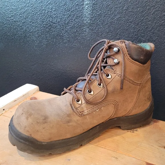Red Wing Mens 6&quot; Waterproof Steel Toe Work Boots 10