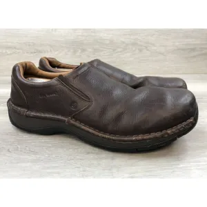 Red Wing Men’s Sneakers  Brown Leather Safety Toe Work Loafers  14D 6702