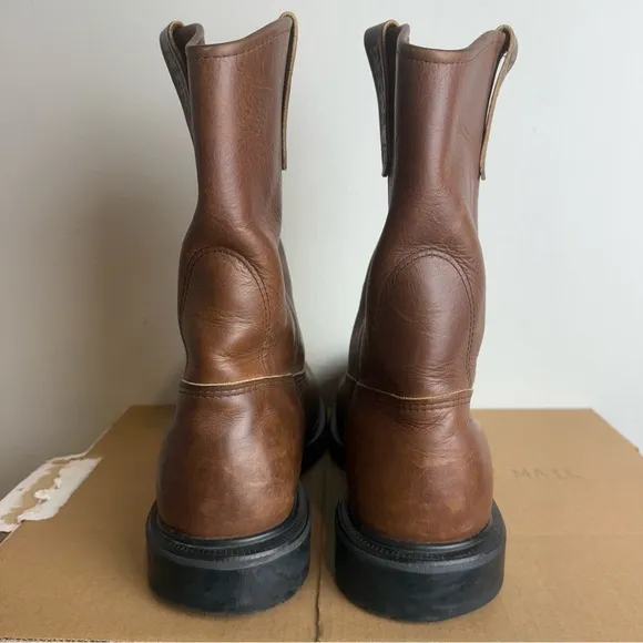 Red Wing Safety 2231 Pecos Steel Toe 11-Inch Pull On Leather Work Boots Size 13E