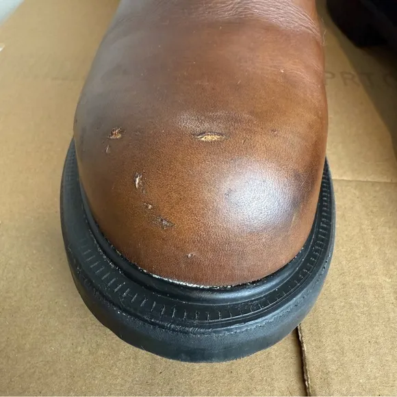 Red Wing Safety 2231 Pecos Steel Toe 11-Inch Pull On Leather Work Boots Size 13E