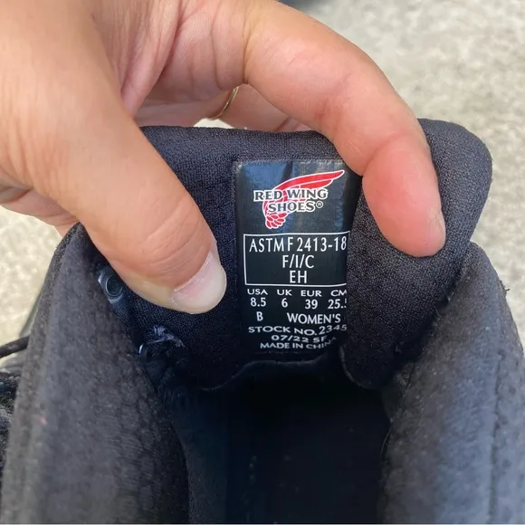Red Wing Shoes Tradeswoman 6-Inch Waterproof Safety Toe Boot