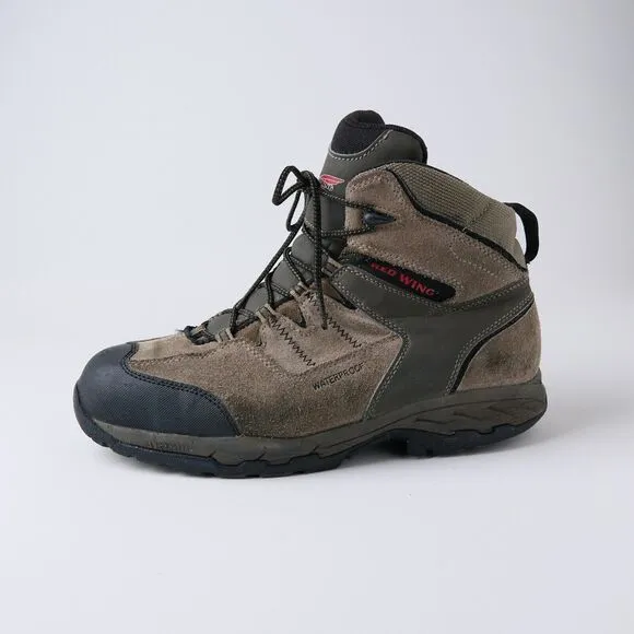 Red Wing TruHiker 3561 Men's Size 13D Hiking Boots Brown Suede Waterproof Boots