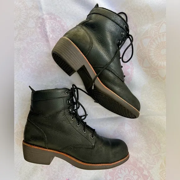 Red Wing Worx ZINC 6” Safety Steel Toe Work Boot Size 8.5 Black Leather