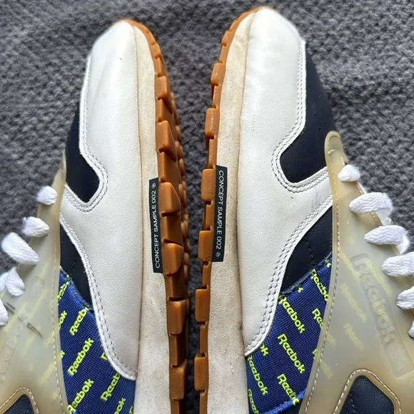 Reebok Classic Leather ATI DV5241 Lime Navy Gum Sole Sneakers Men’s Size 11