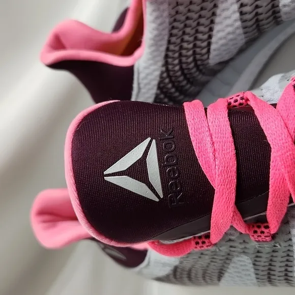 Reebok Zprint HER MTM Gray Pink Running Athelic sneakers (womens size 11)