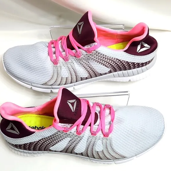 Reebok Zprint HER MTM Gray Pink Running Athelic sneakers (womens size 11)