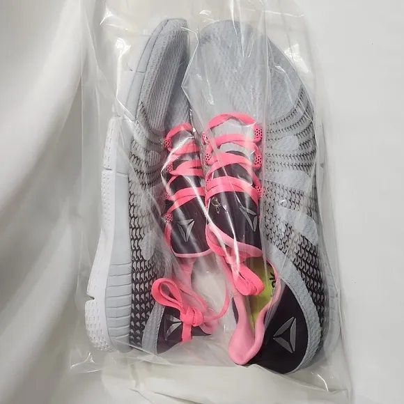 Reebok Zprint HER MTM Gray Pink Running Athelic sneakers (womens size 11)