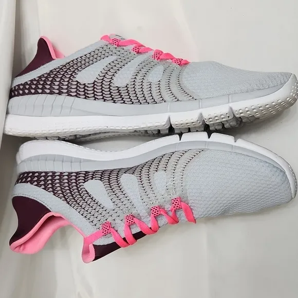 Reebok Zprint HER MTM Gray Pink Running Athelic sneakers (womens size 11)