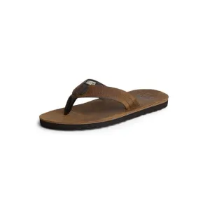 REEF MENS REEF VOYAGE LE FLIP FLOP, DARK BROWN, 11 US
