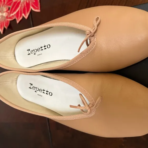 Repetto LILOUH RUBBER SOLE BALLET FLATS. NEW