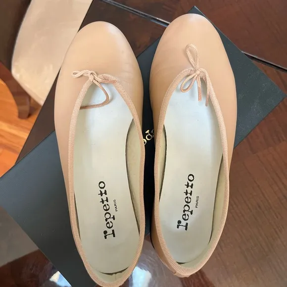 Repetto LILOUH RUBBER SOLE BALLET FLATS. NEW