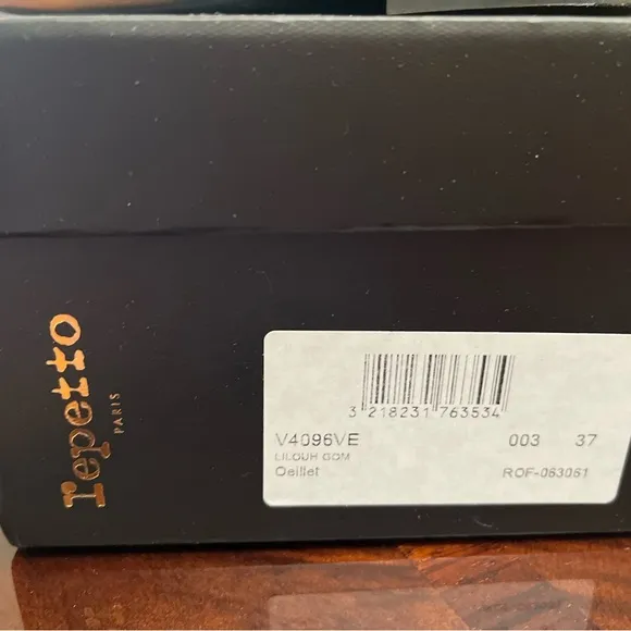 Repetto LILOUH RUBBER SOLE BALLET FLATS. NEW