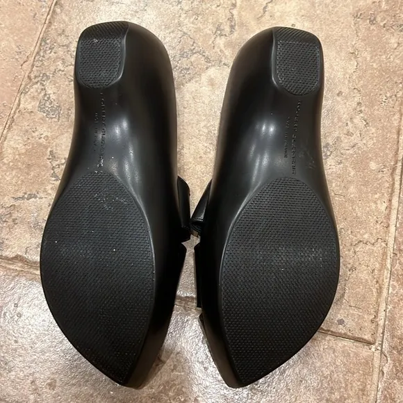 Robert Clergerie Paris France Women Leather Slide Sandals Size 8.5