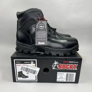 Rocky Men's 6&quot; Alpha Force Composite Toe Waterproof Duty Boots