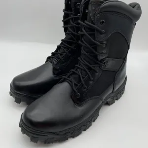 Rocky Mens Alpha Force Black Waterproof Boots 10.5