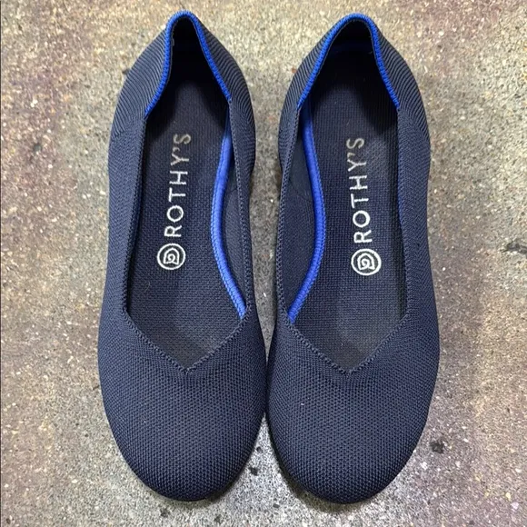 Rothy's Black Flats Versatile Slip-On Loafers