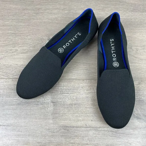 Rothy’s Black The Loafer Flats Sz.11.5