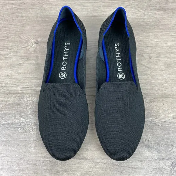 Rothy’s Black The Loafer Flats Sz.11.5