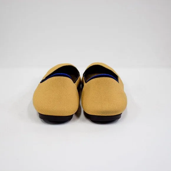 Rothy’s Chai The Square Flats Marigold Blue Halo Limited Edition Retired Sz 8.5