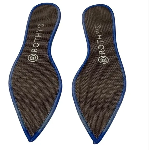 Rothy’s Deep Plum Textile The Point Ballet Flats Women’s size W 7.5