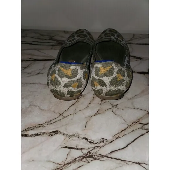 Rothy's Loafers Smokespot Cameo/Animal‎ Print Size 9.5