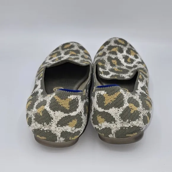 Rothy's Loafers Smokespot Cameo/Animal‎ Print Size 9.5