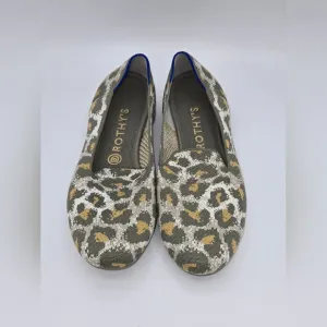 Rothy's Loafers Smokespot Cameo/Animal‎ Print Size 9.5