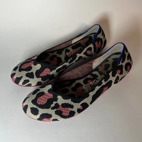 Rothy’s Red Cat Rounded Toe Flats, Size 9. Retired! Women’s flat shoes