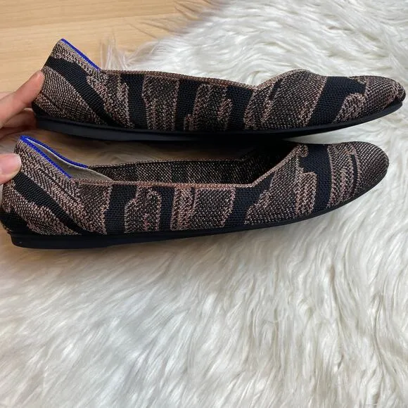 Rothy's The Flat in Golden Shimmer