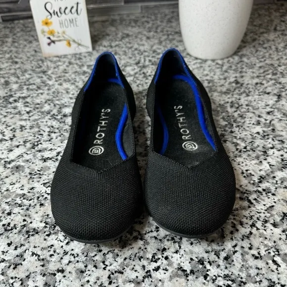 Rothy's | The Flat Women's Slip-On Shoes Classic Rounded Toe Flats Size 8