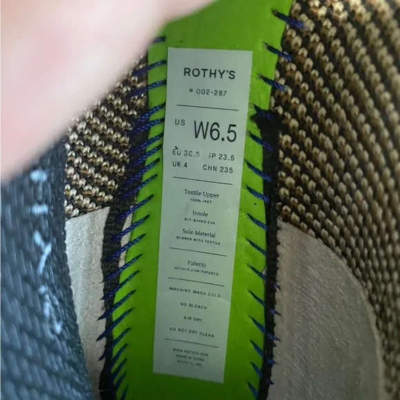Rothy’s the point cat flats size 6.5