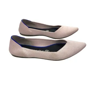 Rothy's The Point Pink Textile Women's Sz 7.5 Slip On Ballet Flats