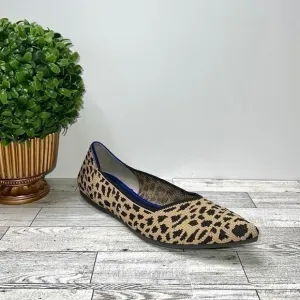Rothy’s The Point Retired Leopard Flats Women’s 9.5