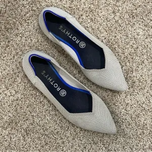 Rothy's The Point Sand Textile Ballet Flats Comfort Shoes Women’s US 10.5 EU 41
