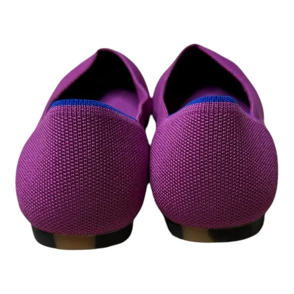 Rothy’s The Point Wild Orchid Ballet Flats 11.5 Slip-On Comfort NWOB