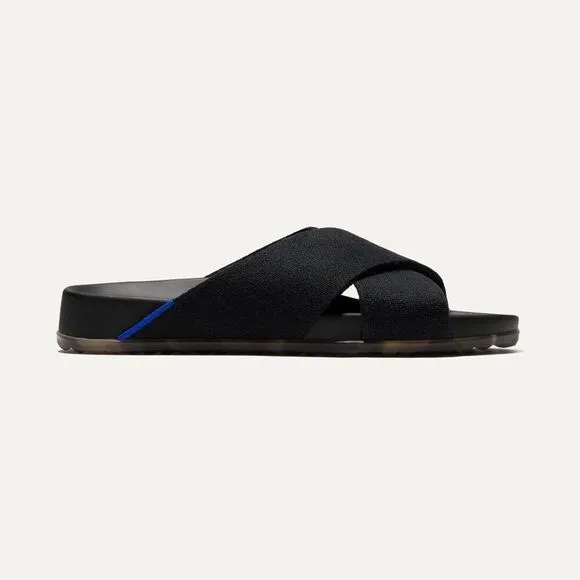 ✨Rothy’s The Weekend Black Sz 8 Slides✨