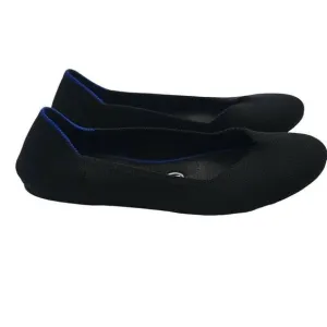Rothy's Women's Size 7 Black Knit Ballet Roundtoe Flats