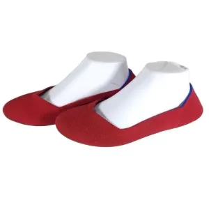 Rothy's Women's The Flat Round Toe US9,5 Bright Red Textile Slip On Ballet Flats