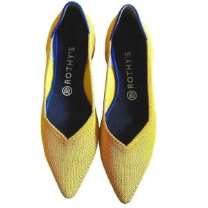 Rothy’s Sunflower Textile, The point ballet Flats.
